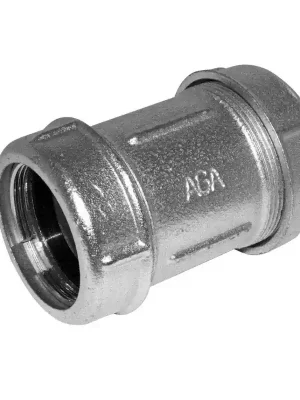 AGAFLEX OK spojka 3/8", 15,8-17,7mm, oboustranně svěrná, voda, litina/pozink Lage Kosten